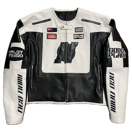"Gods Plan" Biker Jacket